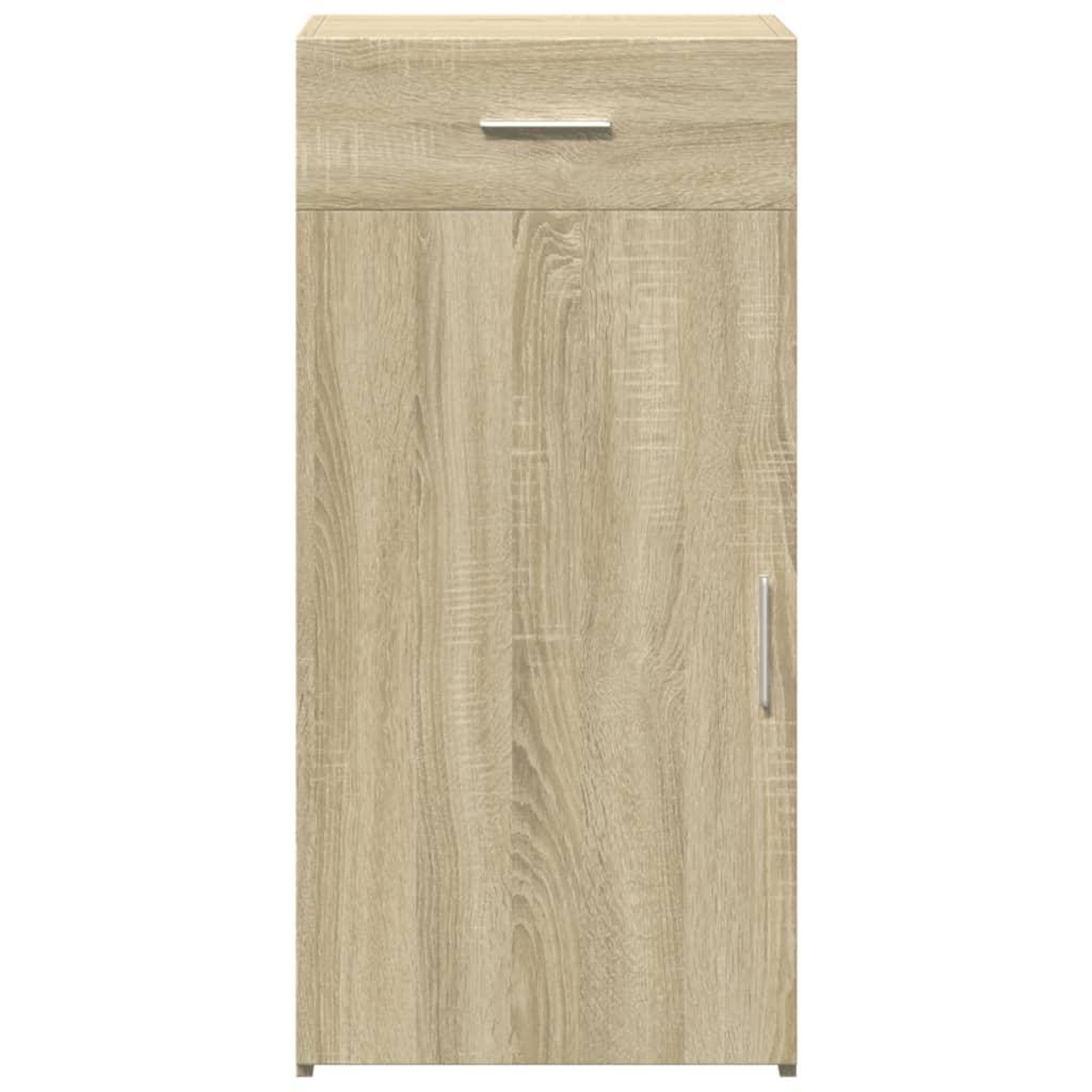 Voir la diapositive 4 : VIDAXL Buffet chene sonoma 45x42,5x93 cm bois d'ingenierie