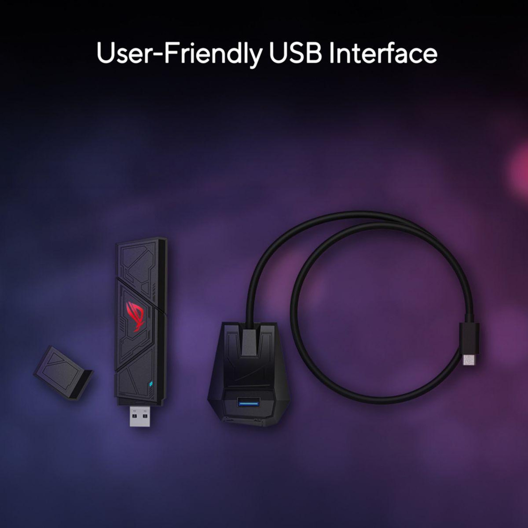 Voir la diapositive 4 : ASUS Clé wi-fi rog usb-be92