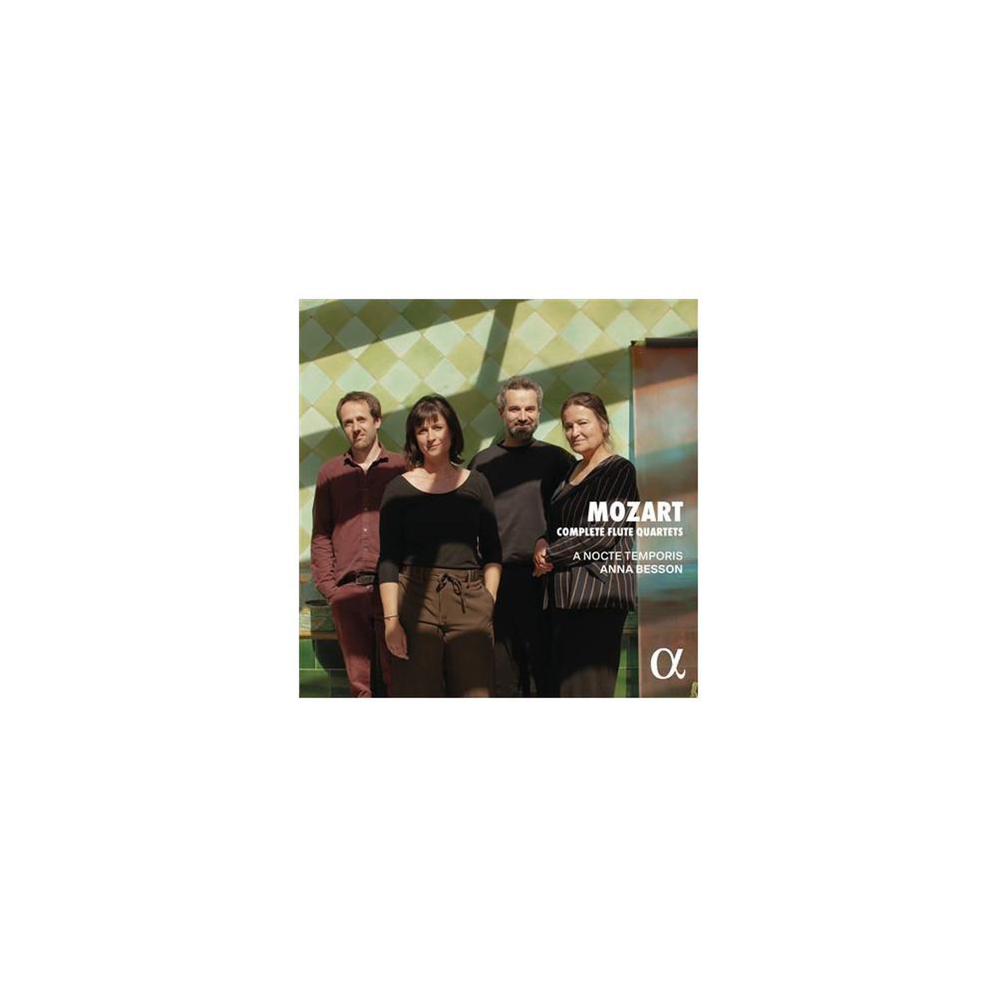 Cd quatuors avec flûte de mozart, quatuors complets k285 k285a k285b et sonate k311, mozart ensemble