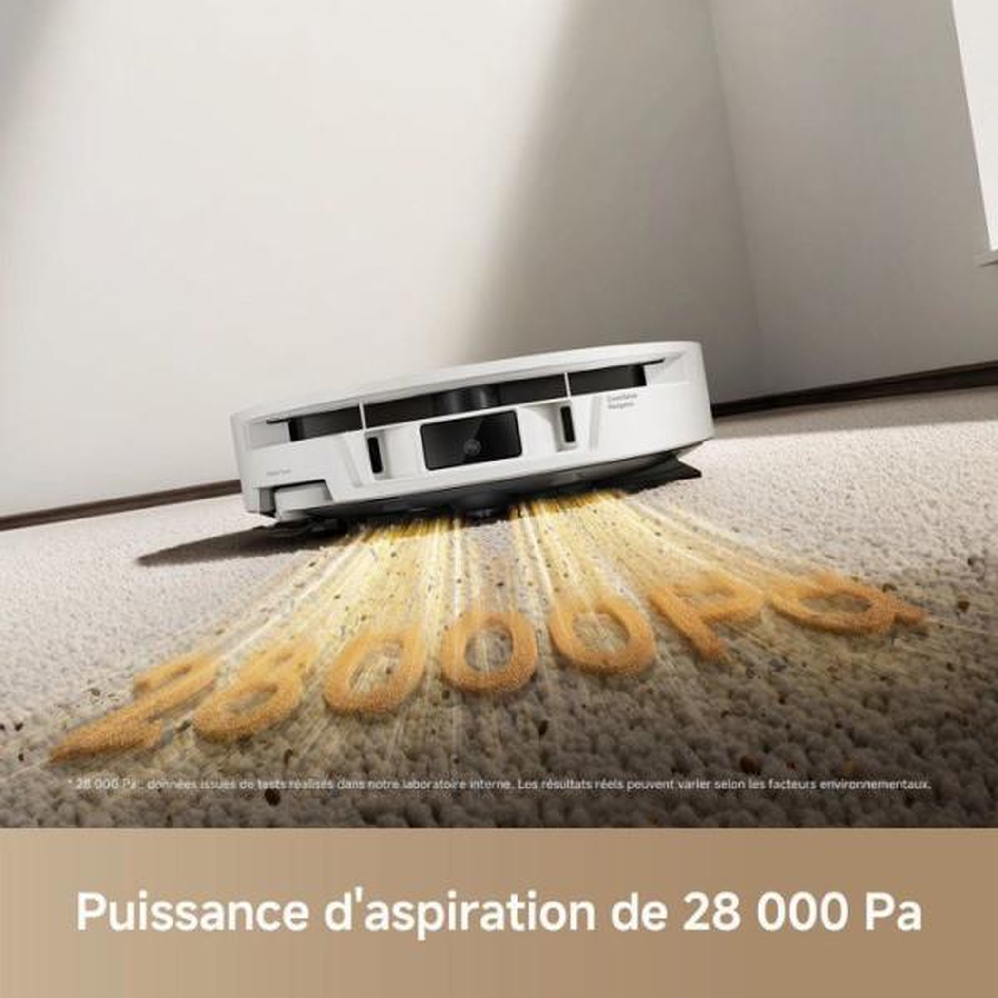 Voir la diapositive 6 : MOVA Robot aspirateur laveur s70 roller white