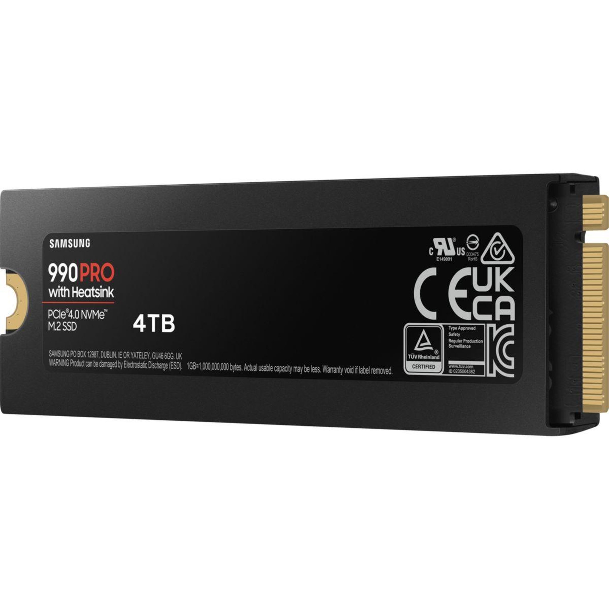 Voir la diapositive 3 : Samsung Disque dur SSD interne 4To 990 Pro avec dissipateur