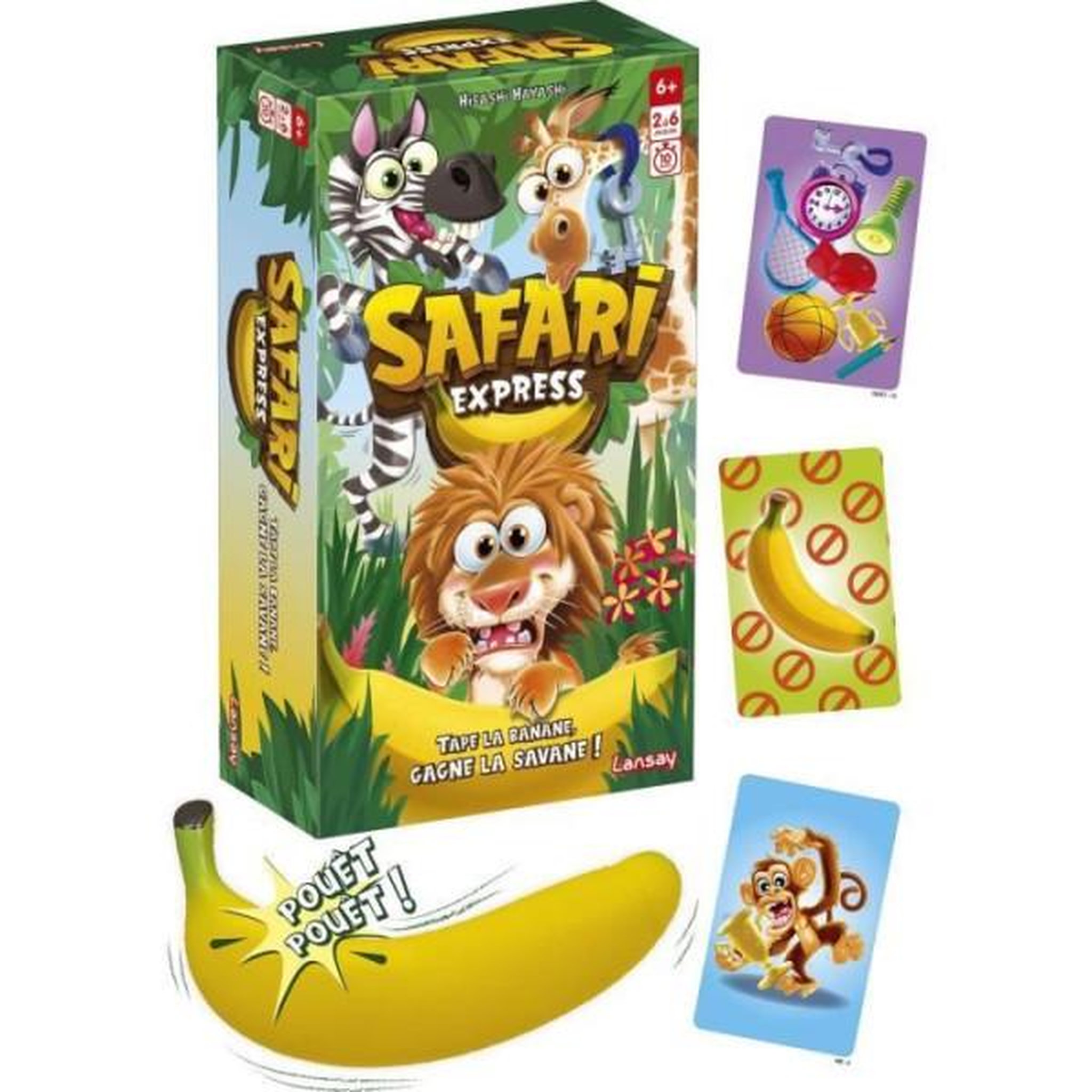 LANSAY Safari Express - Jeu de société - LANSAY - Des 5 ans