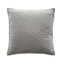 Voir la diapositive 1 : Paris Prix Housse de Coussin Velours Uni  Solange  40x40cm Gris