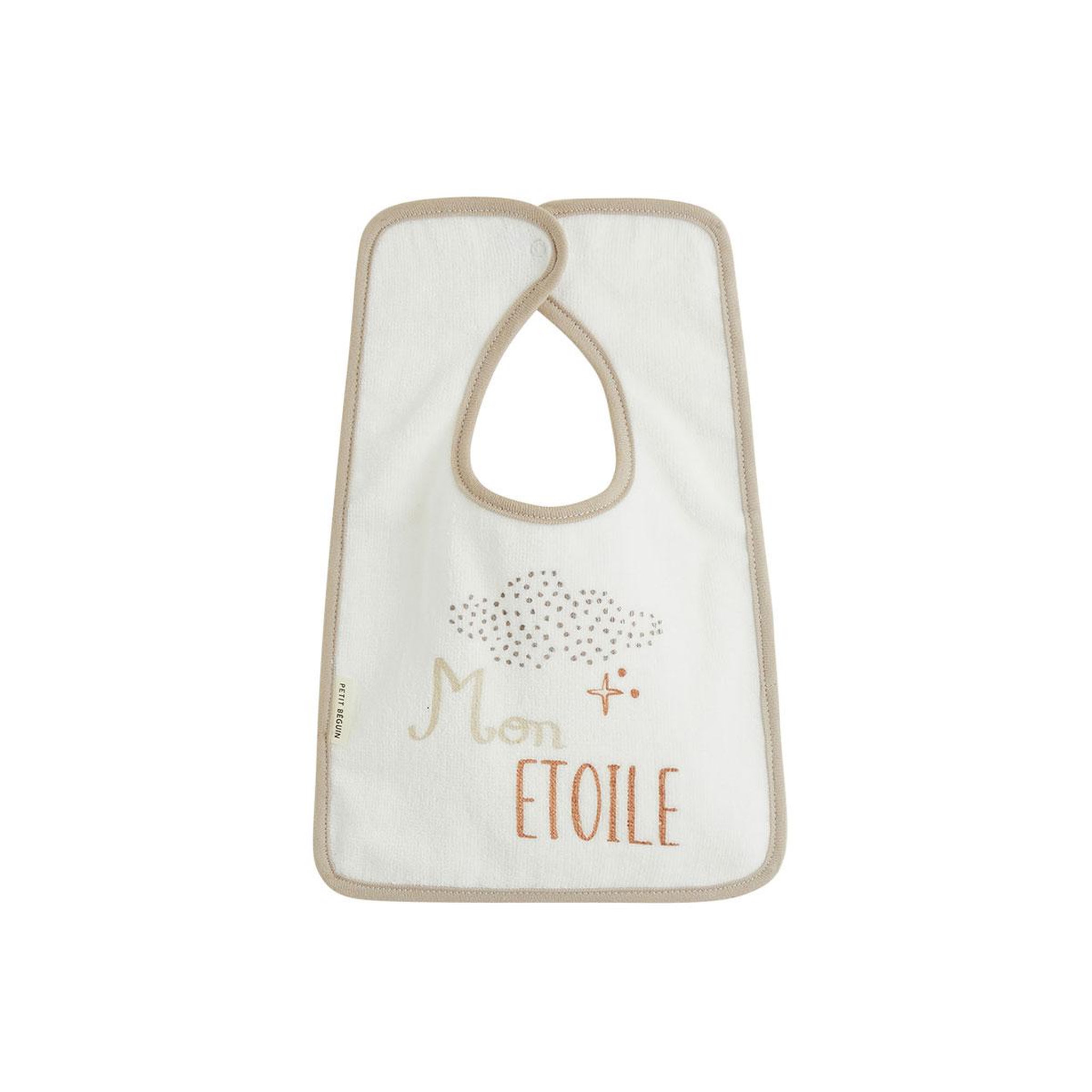 Voir la diapositive 5 : Petit Béguin Lot de 3 bavoirs bébé eliah