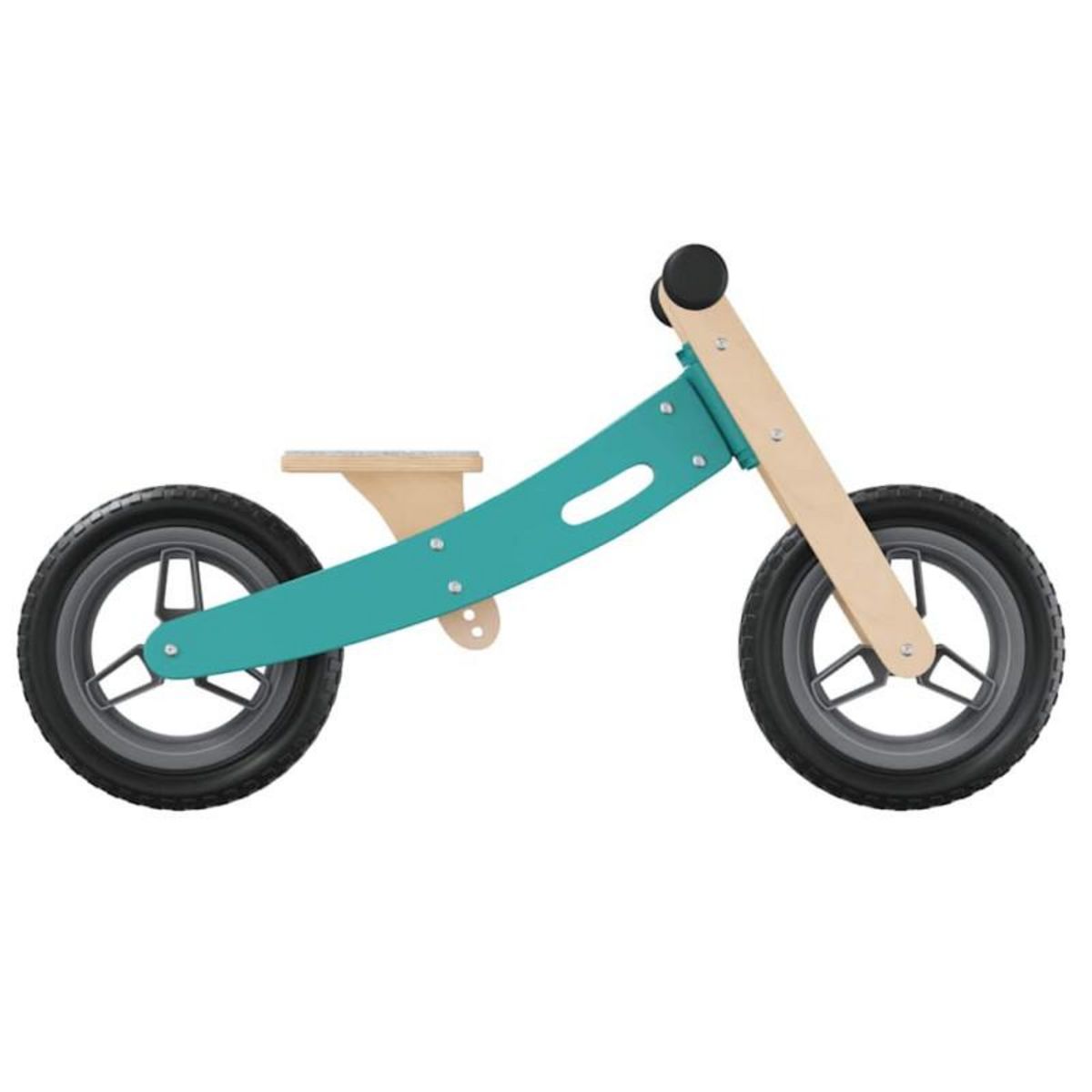VIDAXL Vélo d équilibre pour enfants bleu clair