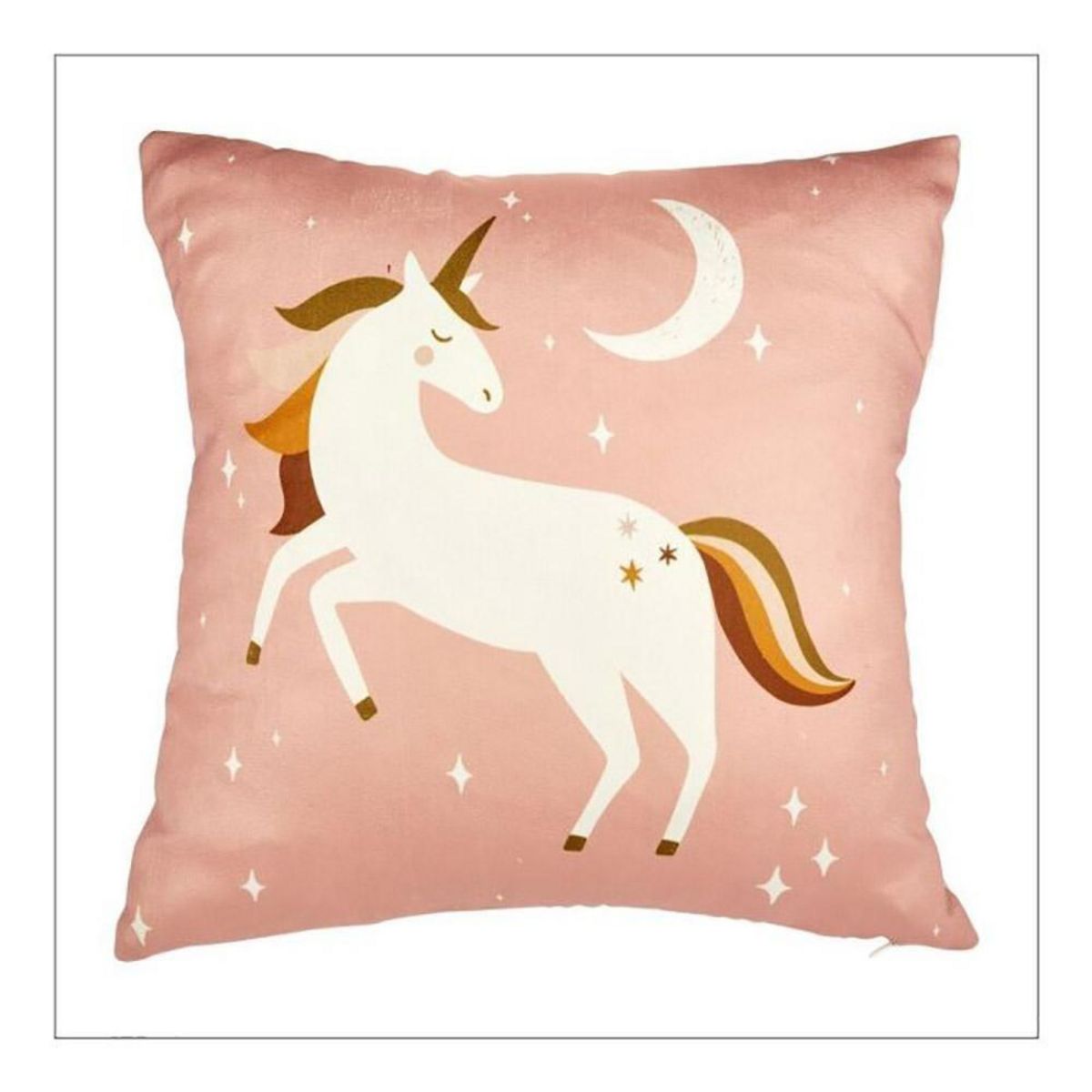 OSTARIA Housse de coussin 40x40 cm Licorne