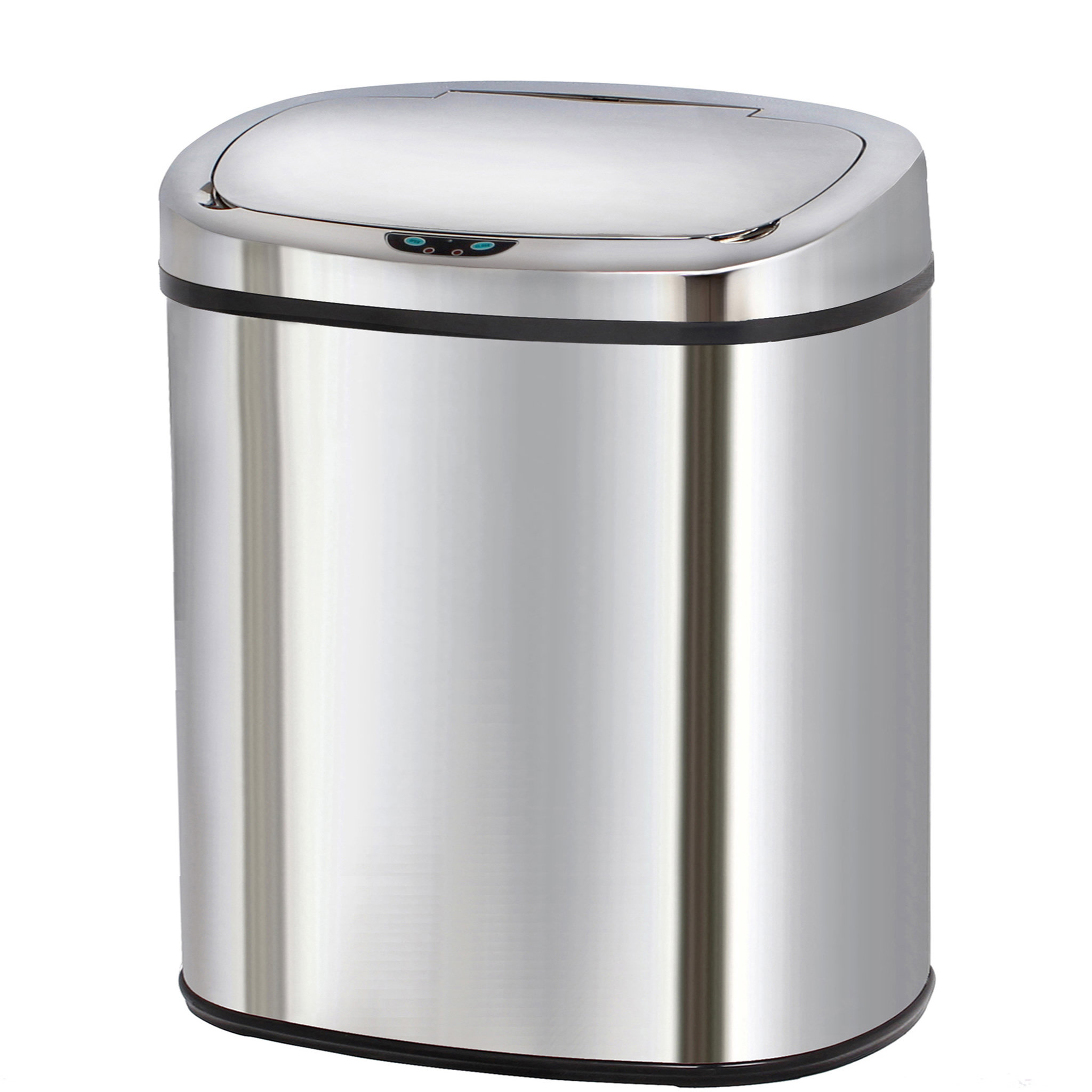 KITCHEN MOVE Poubelle automatique 68L carrée Inox MAJESTIC