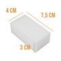 Voir la diapositive 3 : LINXOR Lot de 5 éponges magiques de nettoyage pour piscine ou tout autre surface en PVC