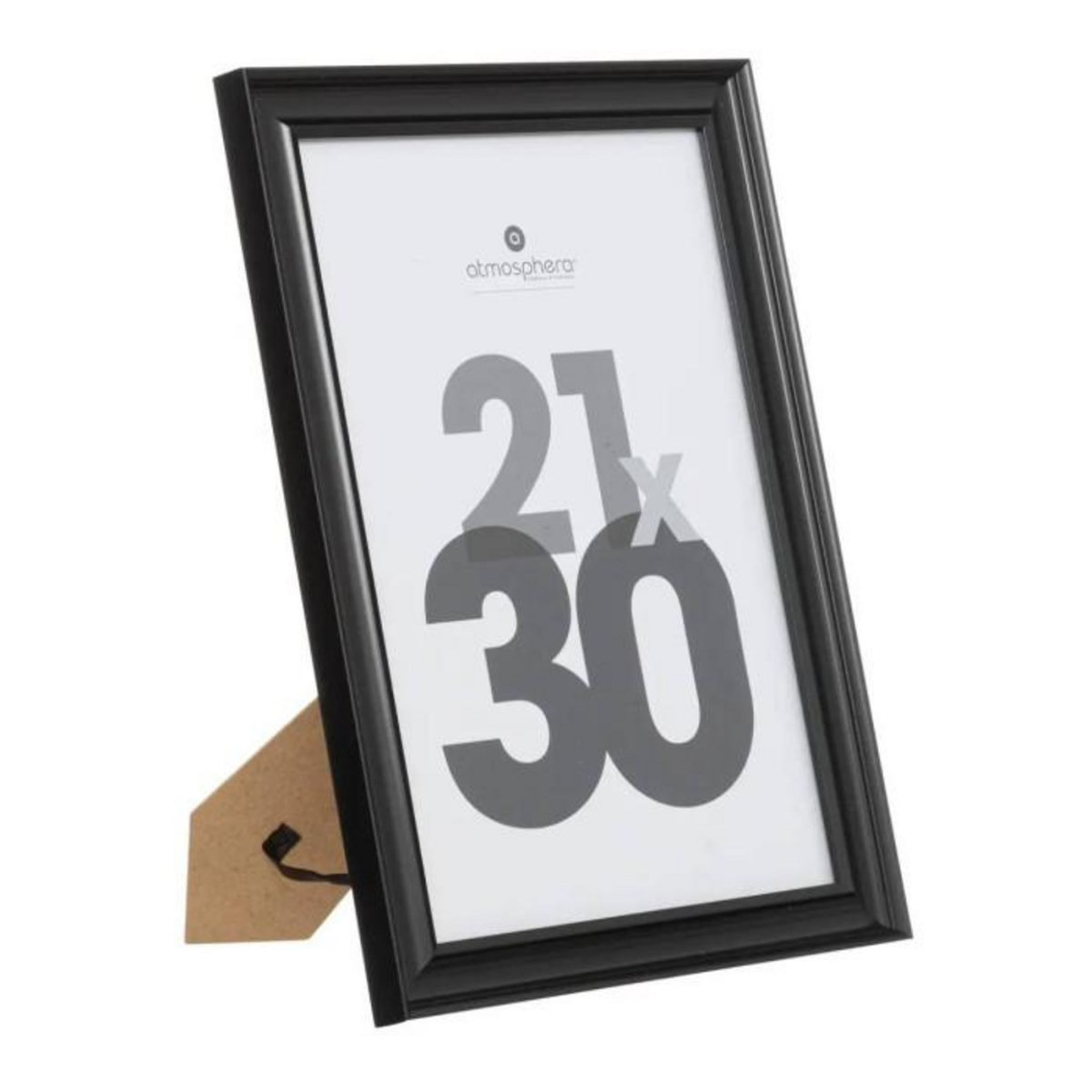ATMOSPHERA Cadre Photo en Bois  Mae  21x30cm Noir