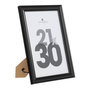 Voir la diapositive 1 : ATMOSPHERA Cadre Photo en Bois  Mae  21x30cm Noir