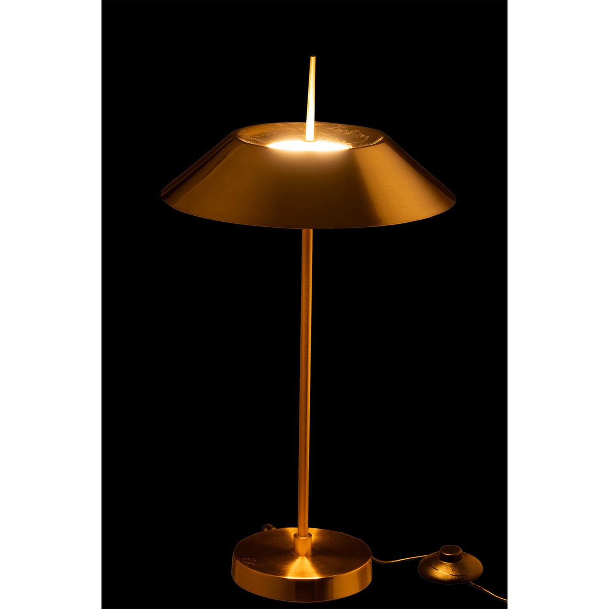 Voir la diapositive 4 : J-LINE Lampe à poser led en métal  britney  56cm or