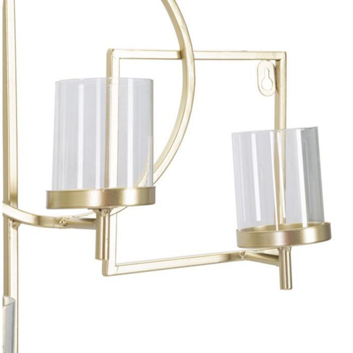 Paris Prix Bougeoir Mural en Métal  Marie  70cm Or