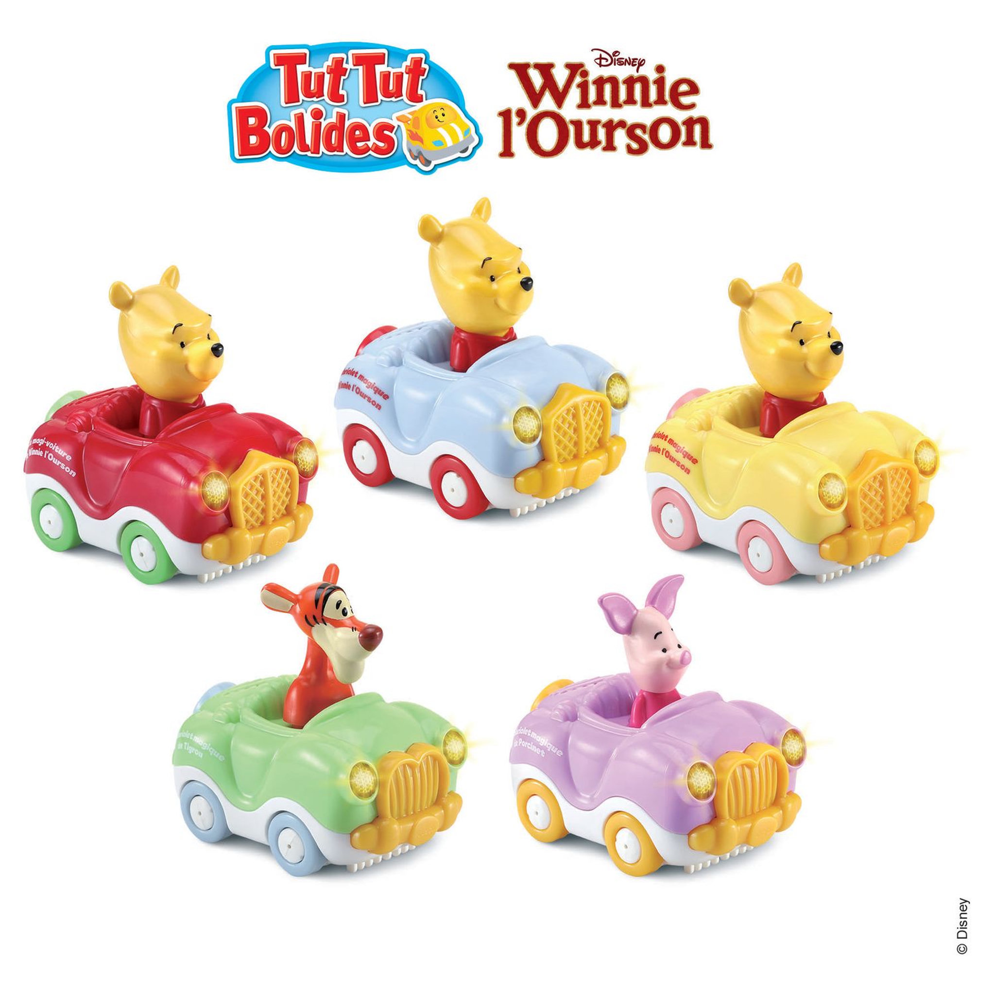 VTECH Tut Tut Bolides - Véhicules Winnie et ses amis