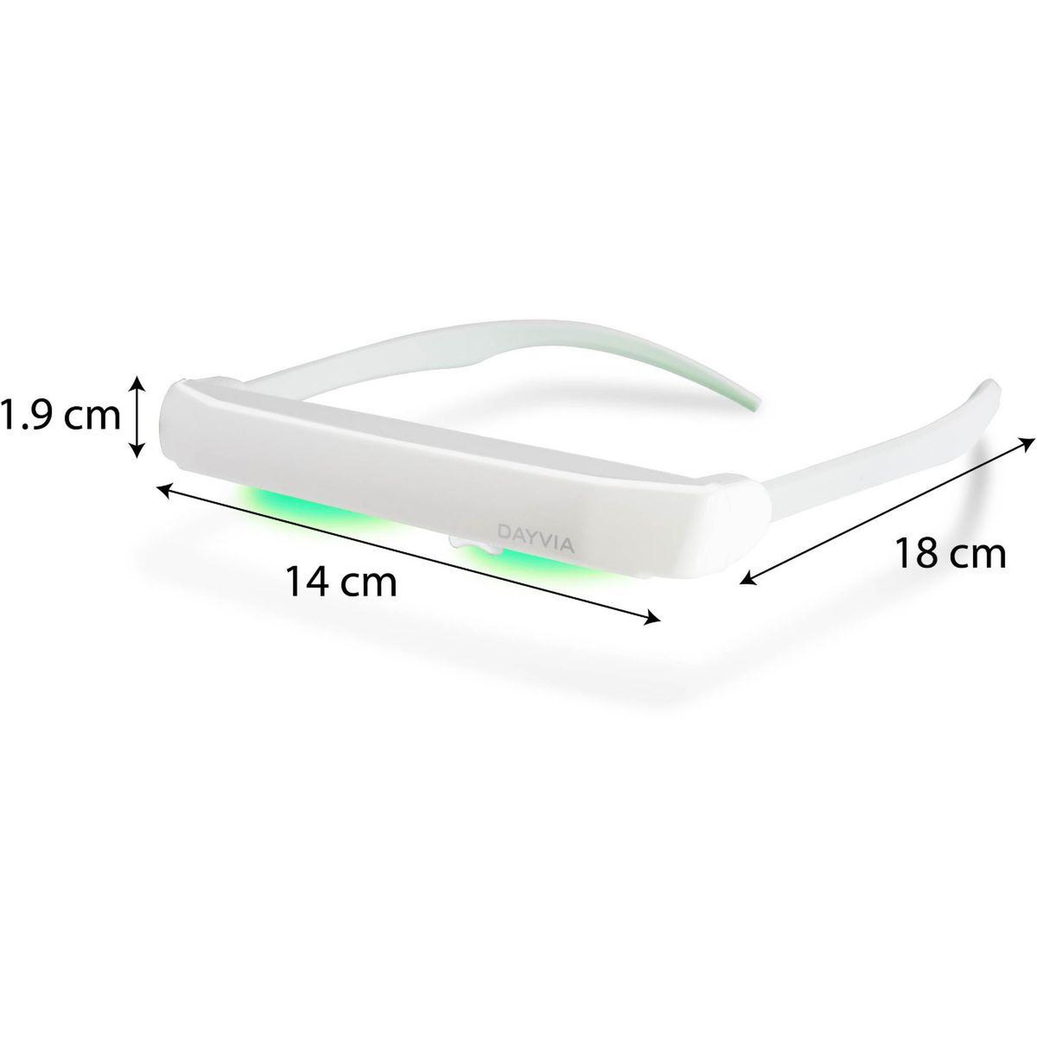 Voir la diapositive 2 : Dayvia Lunette de luminothérapie Sun activ 02