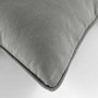 Voir la diapositive 3 : Paris Prix Housse de Coussin  Twily  40x40cm Gris