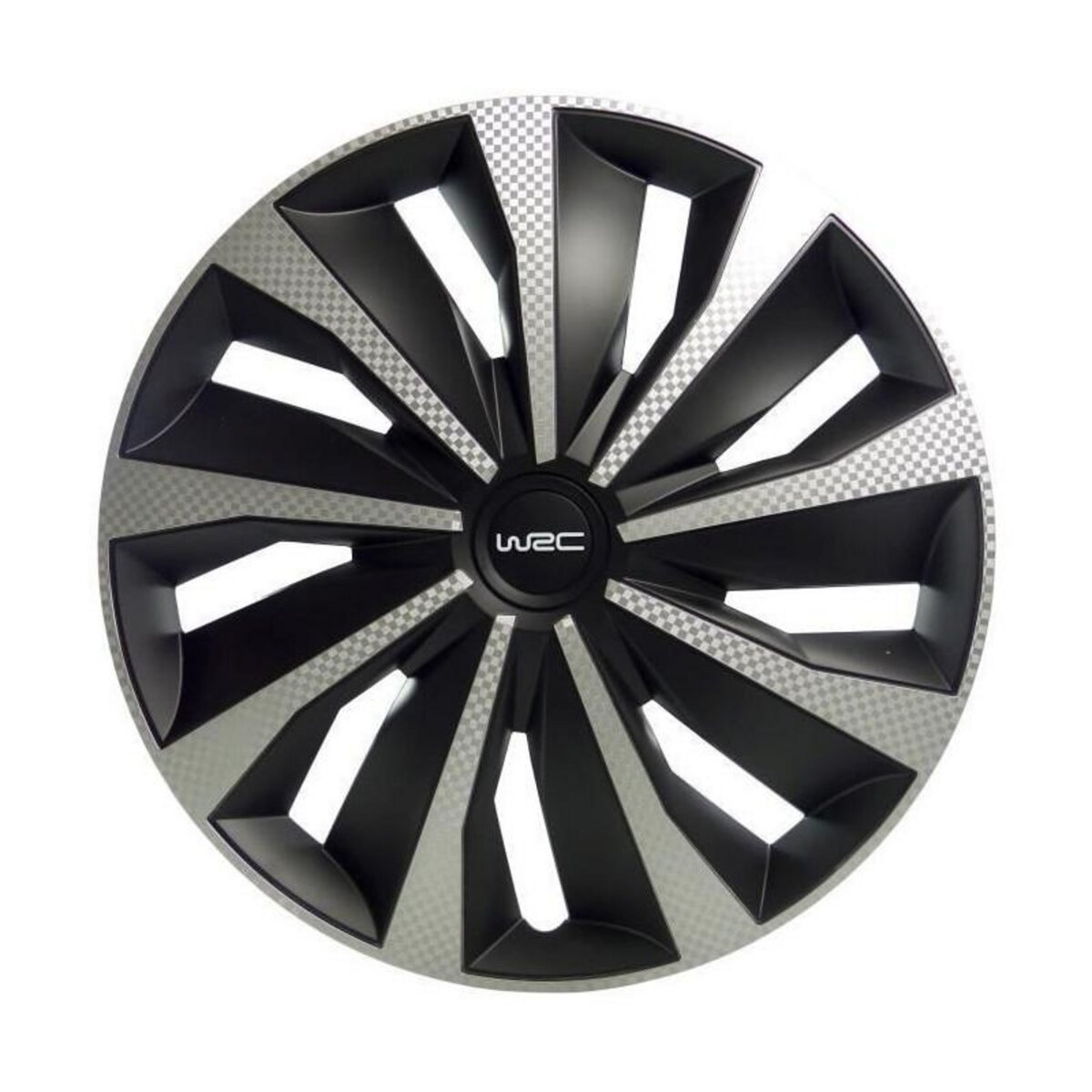 WRC WRC Boite 4 enjoliveurs 16 Carbon style