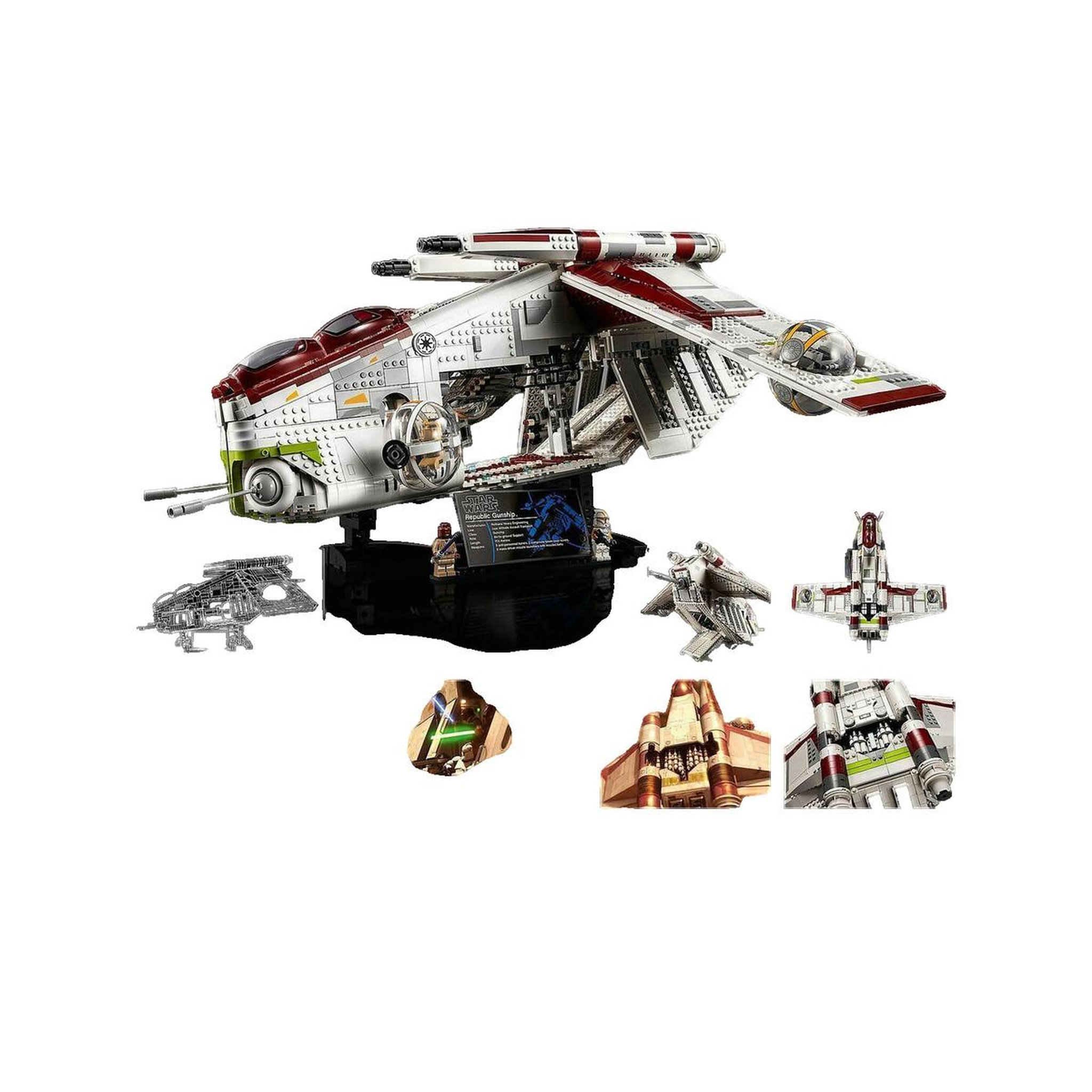 Voir la diapositive 2 : LEGO LEGO Star Wars Republic Gunship (75309)