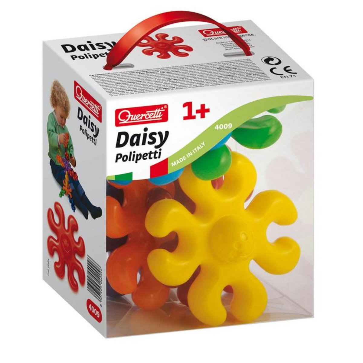 Quercetti Quercetti building forms Octopus, 6dlg.