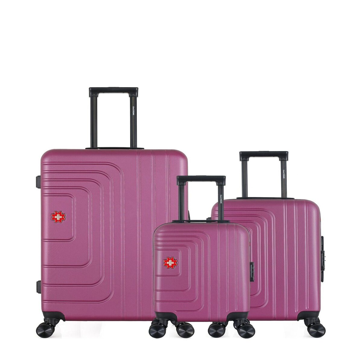 SWISS KOPPER SWISS KOPPER - LOT DE 3 - Valises grand format, cabine et cabine XXS RUTI