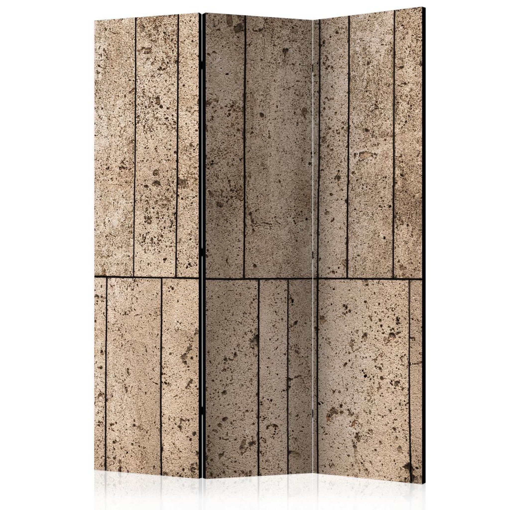 Paris Prix Paravent 3 volets  beige wall  135x172cm