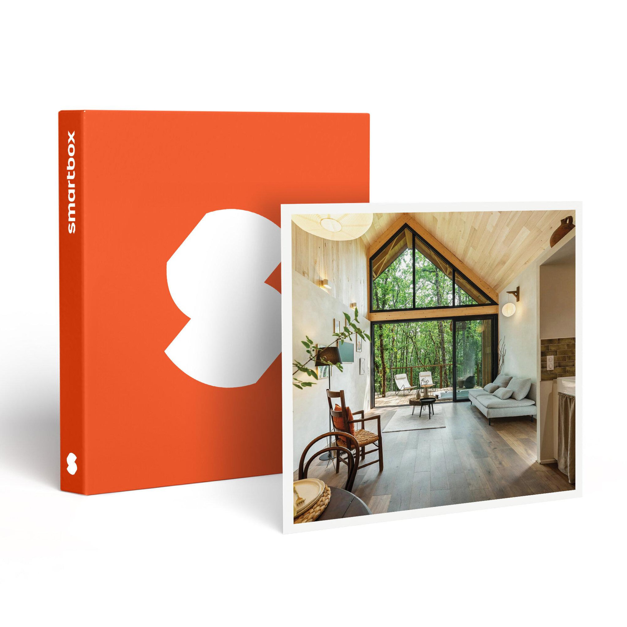 Smartbox 2 jours en lodge avec accès à un spa privatif près de brive-la-gaillarde - coffret cadeau séjour