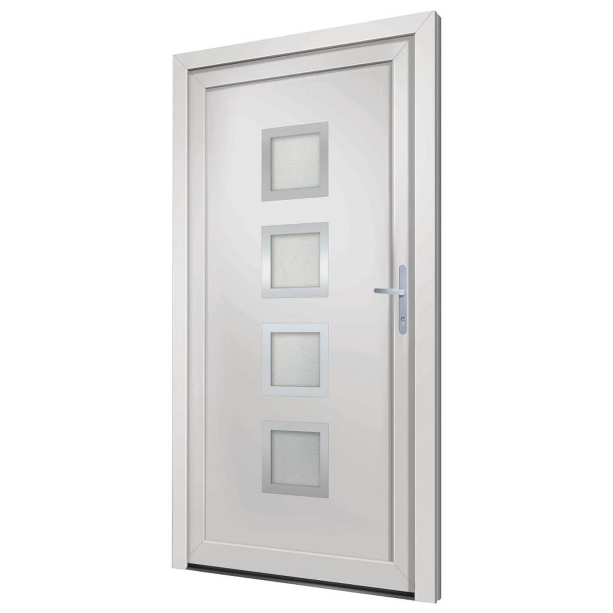 VIDAXL Porte d'entree blanc 98x190 cm PVC