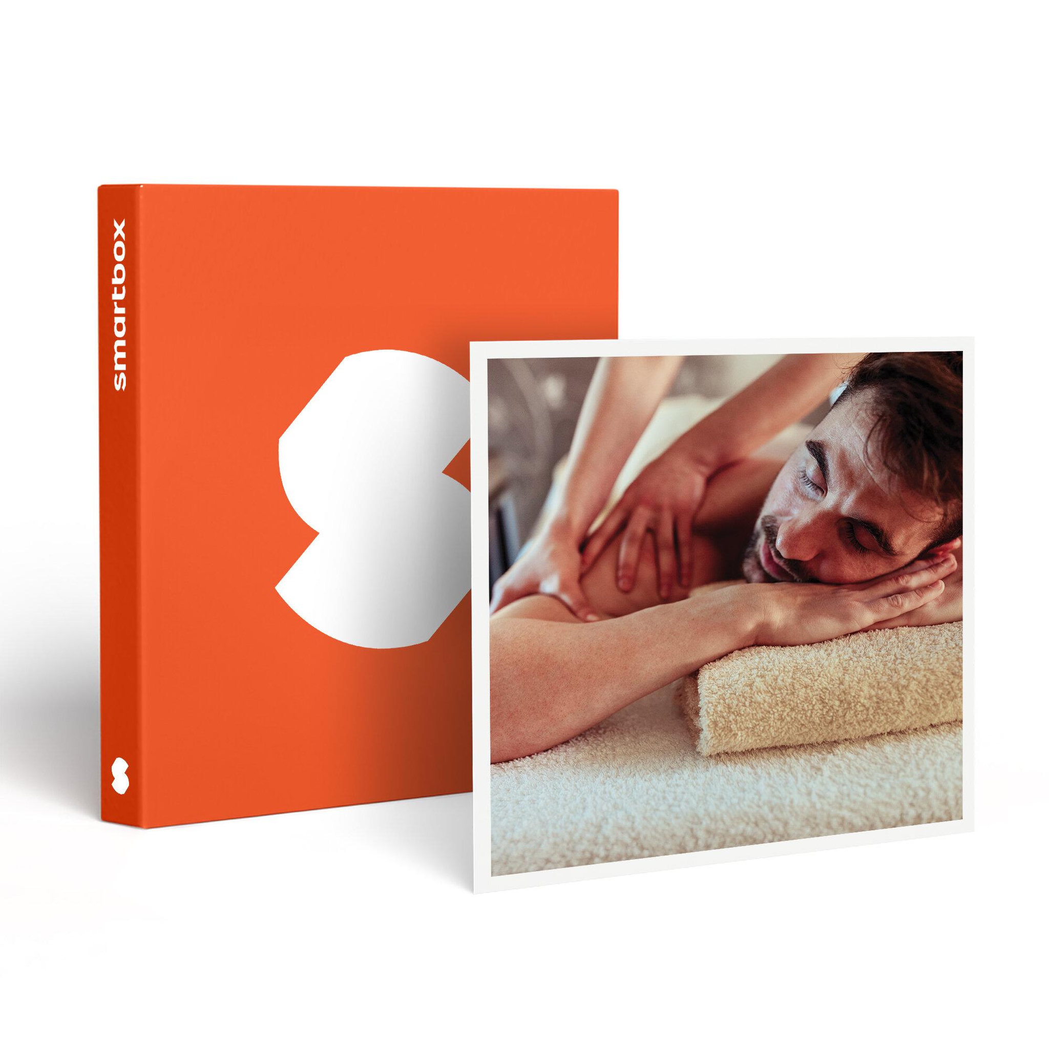 Smartbox Coffret cadeau pour papa : une pause détente avec massage et boisson - coffret cadeau bien-être