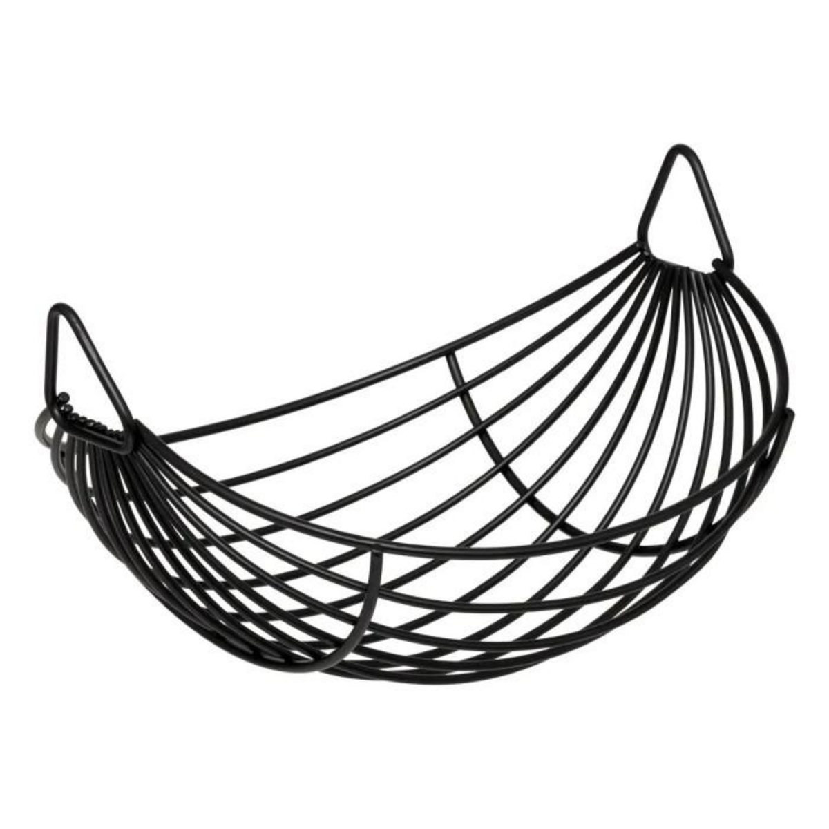 FIVE Corbeille à Fruits 2 Niveaux  Balancier  46cm Noir