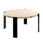 Paris Prix Table Basse Design  Tiny  75cm Naturel & Noir