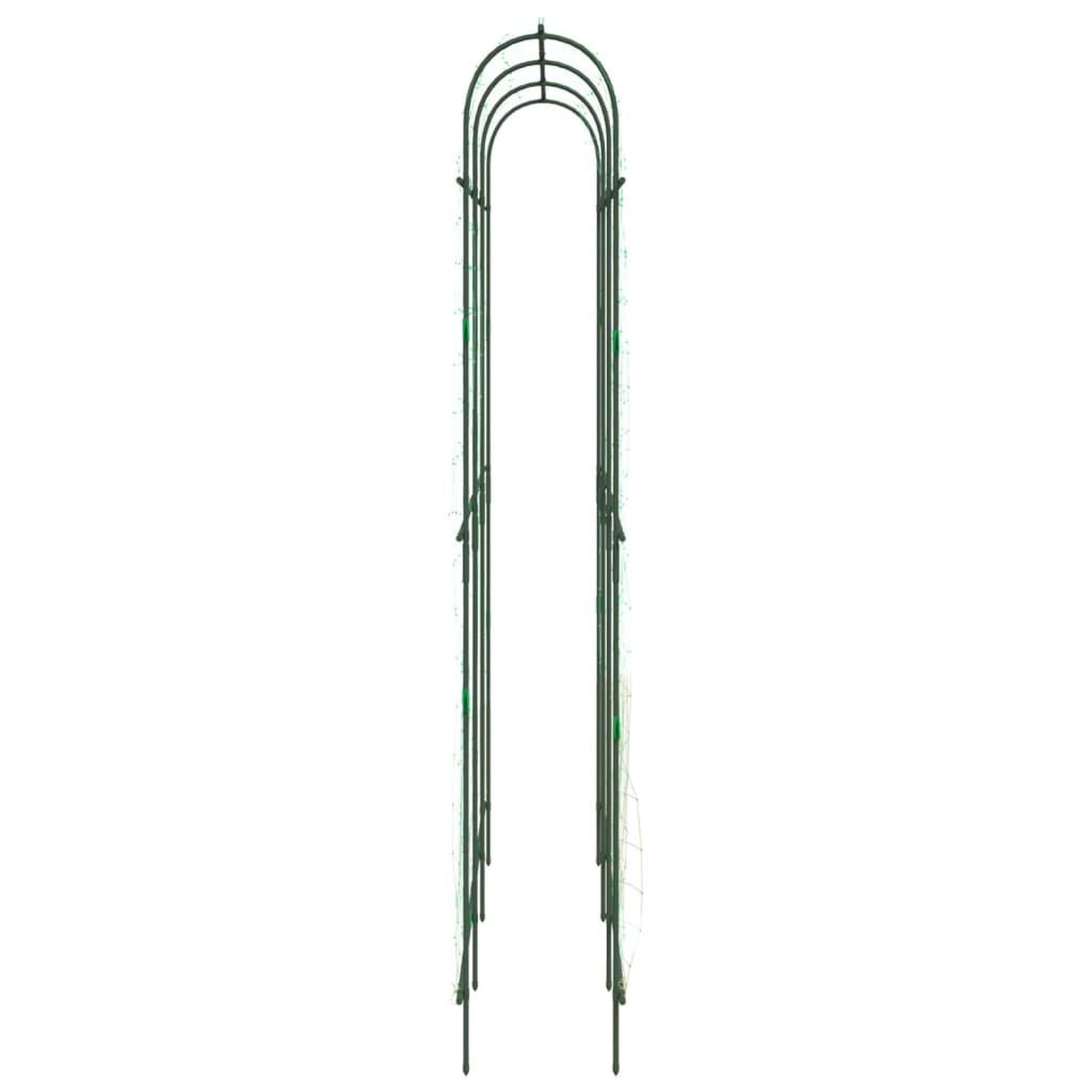Voir la diapositive 5 : VIDAXL Treillis de jardin pour plantes grimpantes forme de U acier