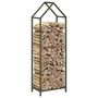Voir la diapositive 4 : VIDAXL Portant de bois chauffage vert olive 40x25x120 cm