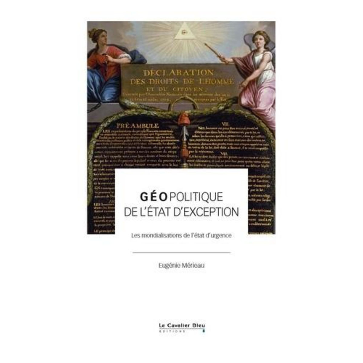 GEOPOLITIQUE DE L'ETAT D'EXCEPTION. LES MONDIALISATIONS DE L'ETAT D'URGENCE, Mérieau Eugénie