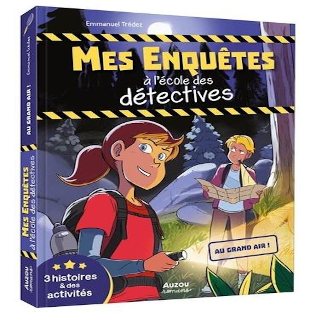 MES ENQUETES A L'ECOLE DES DETECTIVES : AU GRAND AIR ! 3 HISTOIRES ET DES ACTIVITES, Trédez Emmanuel