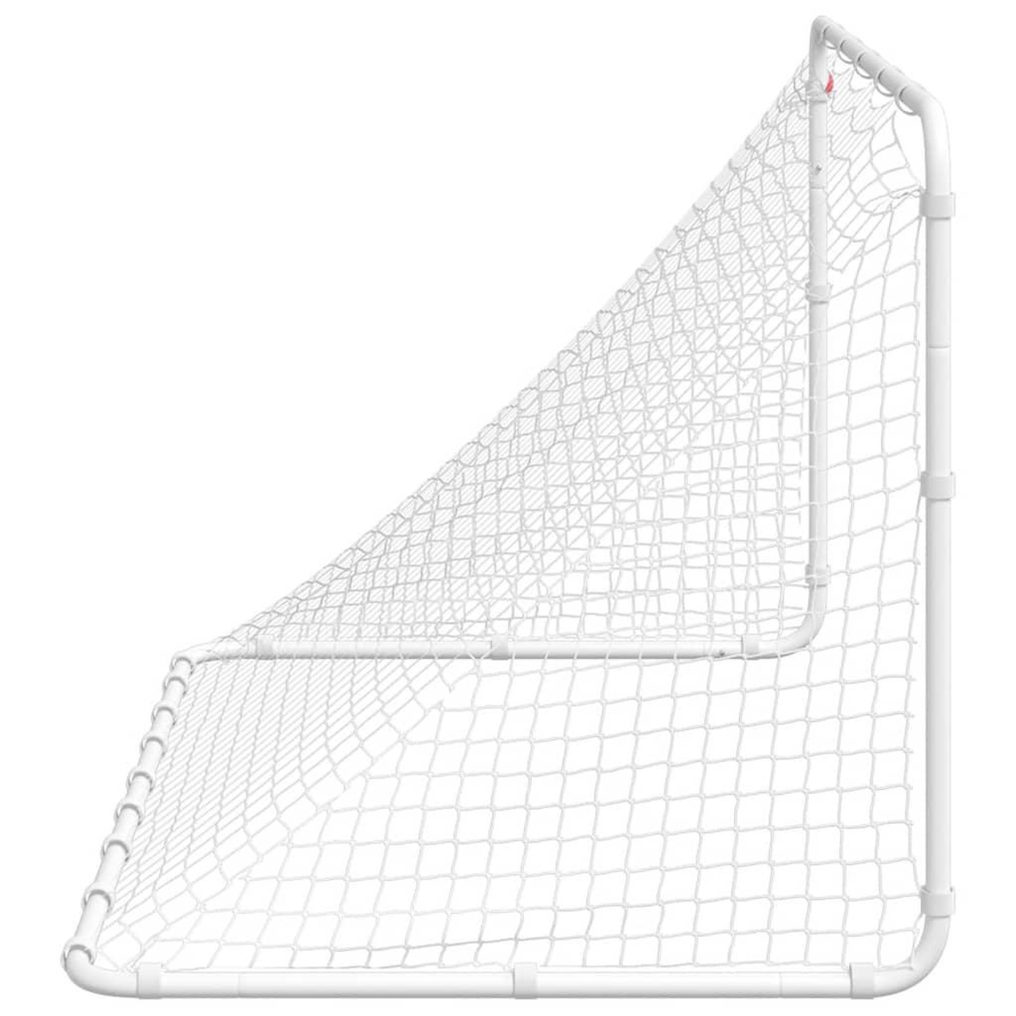 Voir la diapositive 5 : VIDAXL But de football blanc 122x81x81 cm acier