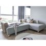 Voir la diapositive 3 : BEST MOBILIER Olli - canapé d'angle droit - convertible - avec coffre - 5 places - en tissu