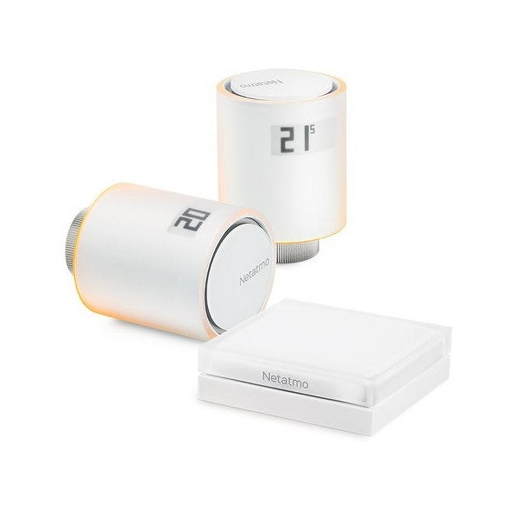NETATMO Kit de 2 vannes thermostatiques + relais