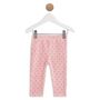 Voir la diapositive 1 : IN EXTENSO Tregging velours à pois bébé fille