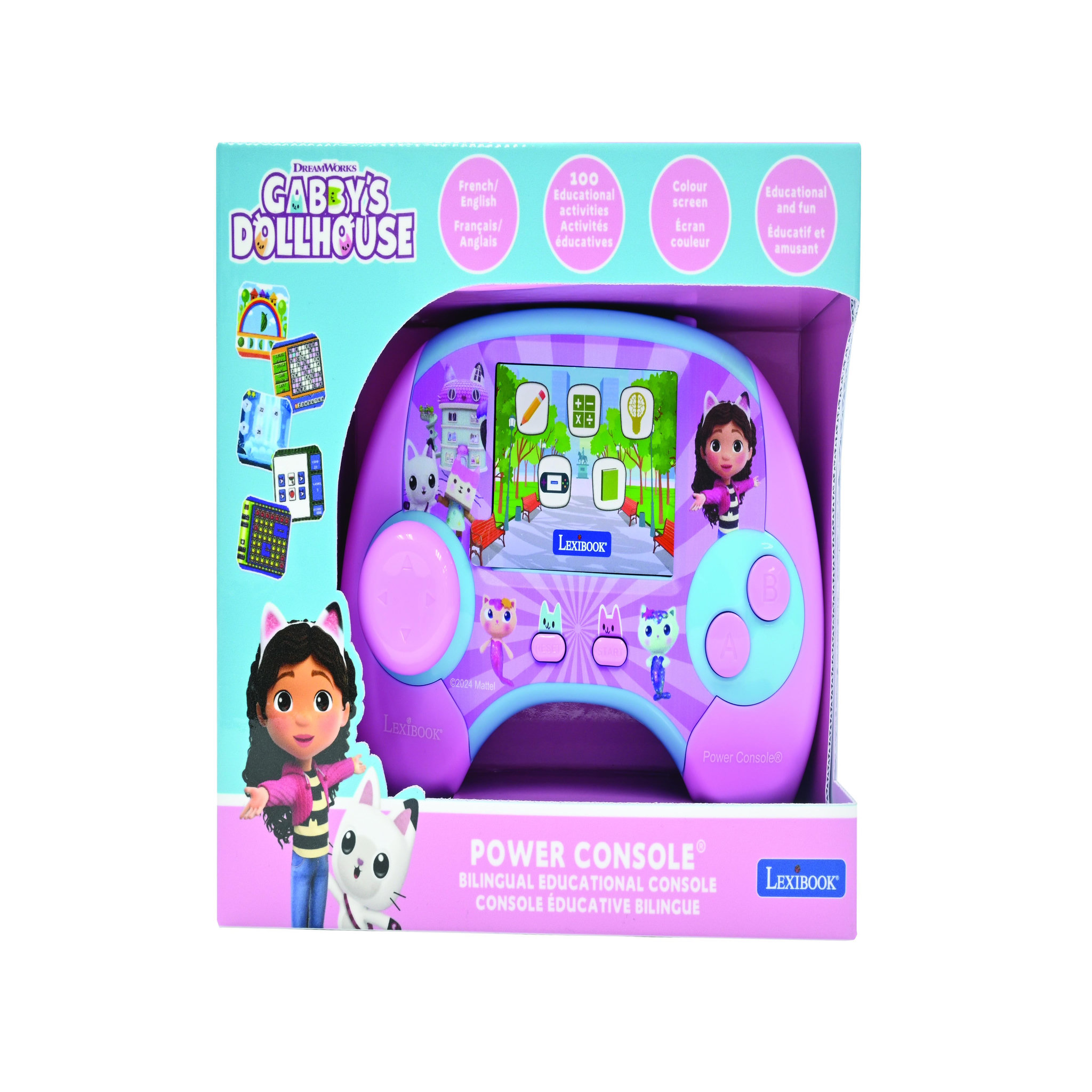 Voir la diapositive 5 : Lexibook Gabby & la Maison Magique Console de jeux Bilingue (FR/EN)
