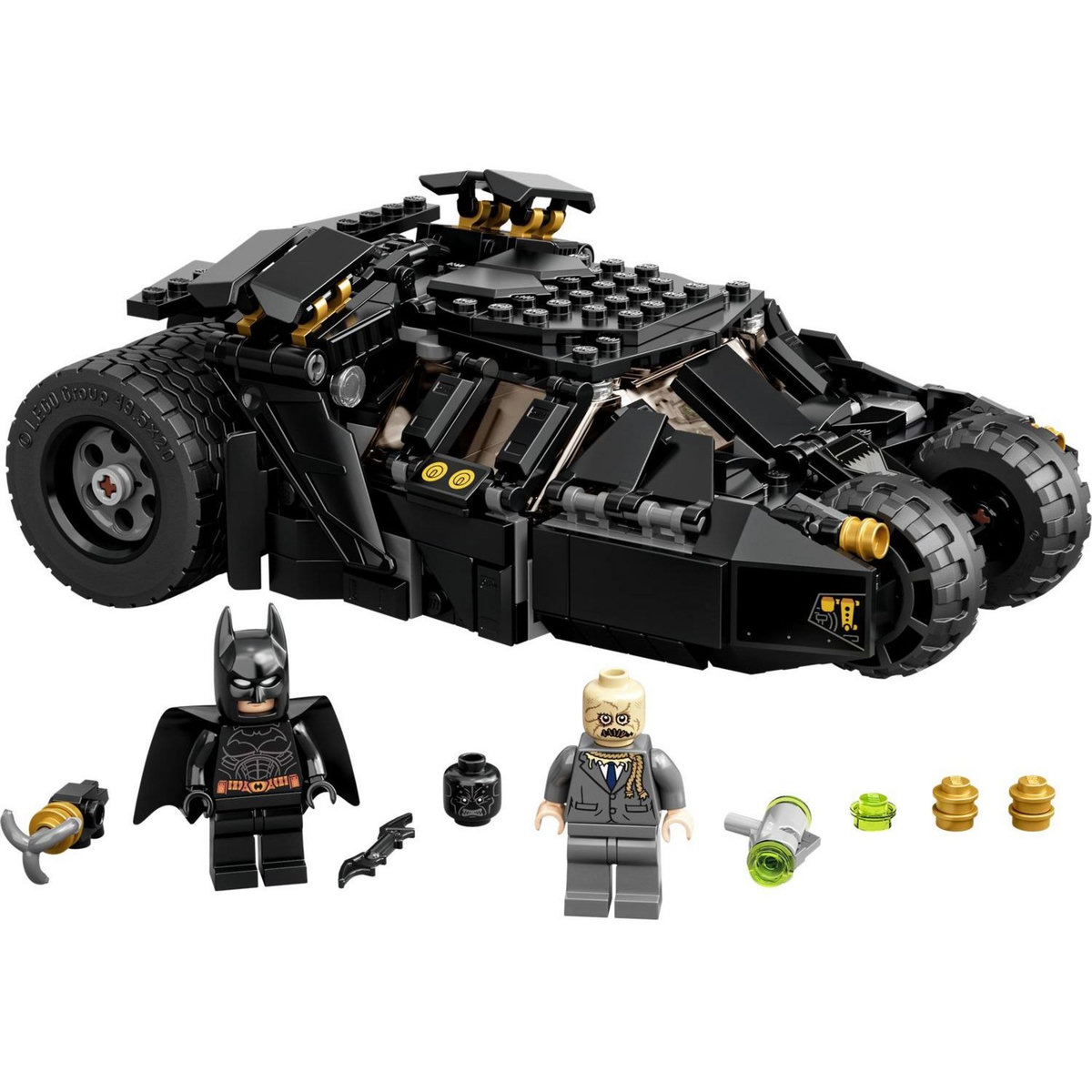 LEGO LEGO DC Batman 76239 La Batmobile Tumbler : La Confrontation avec l&rsquo;Épouvantail, Jouet Voiture