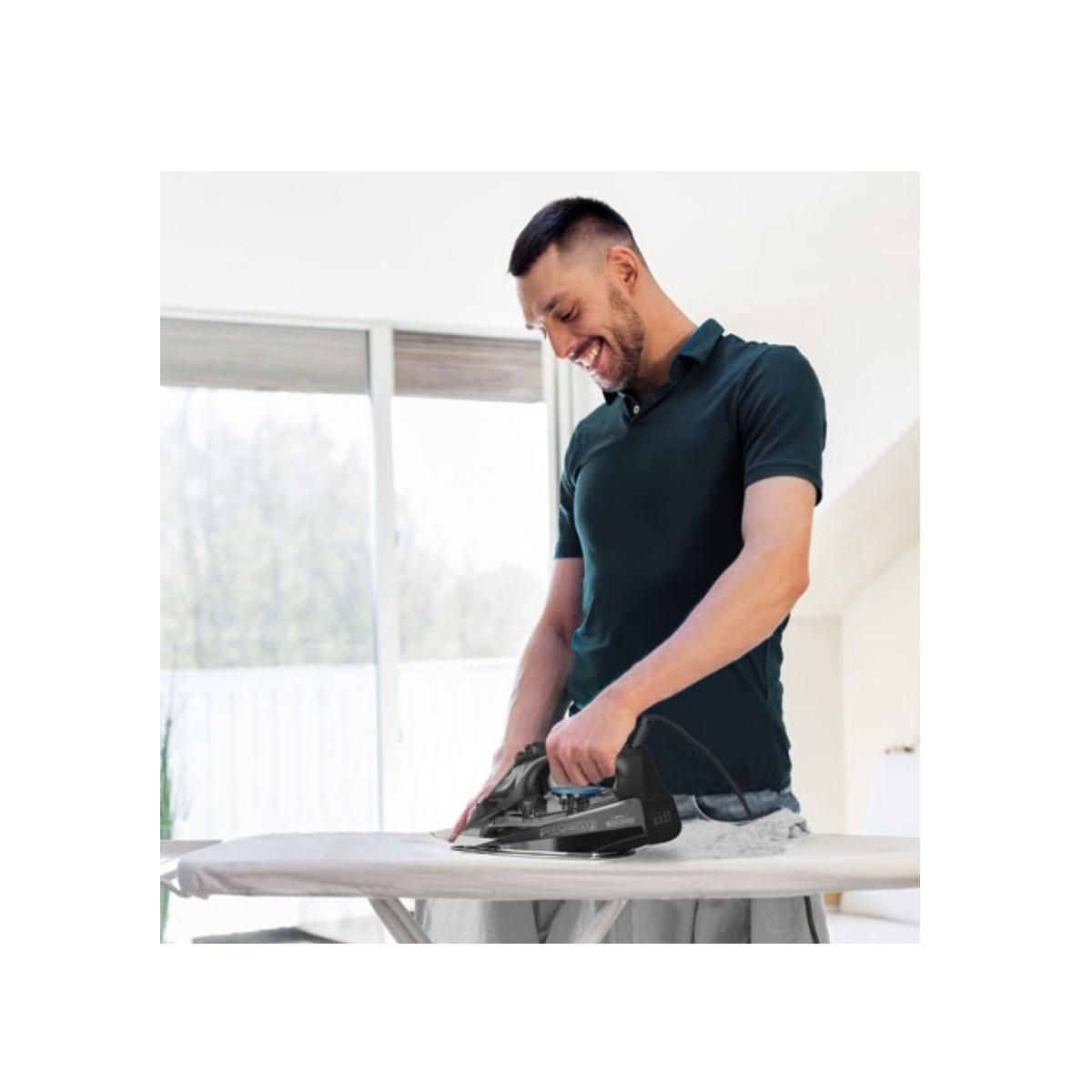 Black et Decker Fer à repasser vapeur 2800w 45g/mn - BXIR2805E