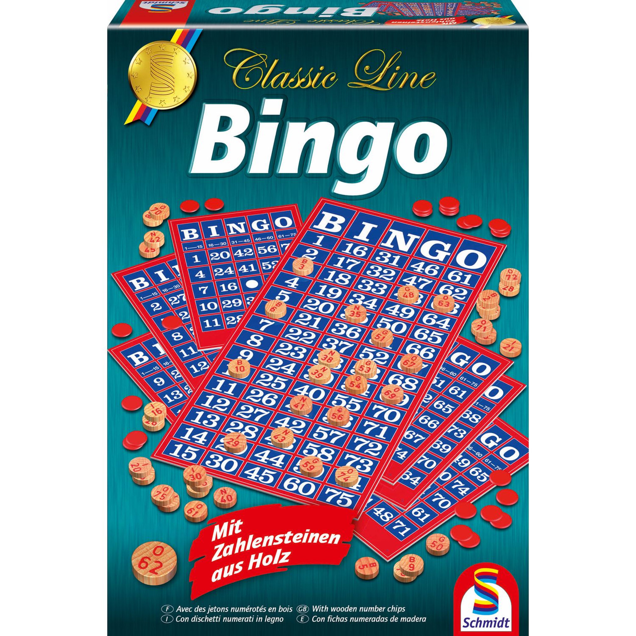 Schmidt Jeu de société -  Classic line - Bingo