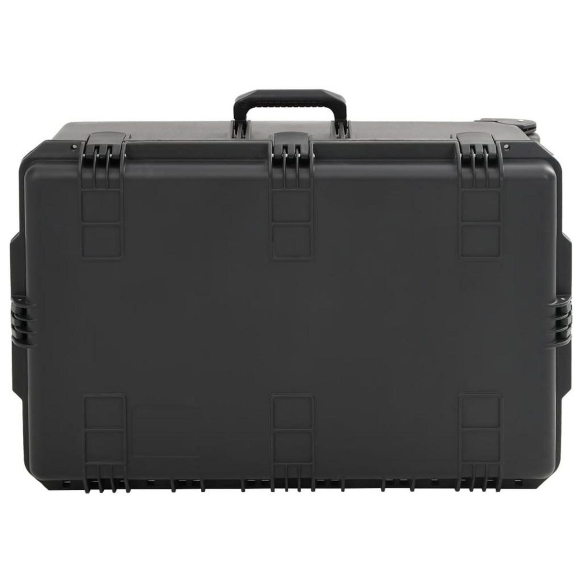 VIDAXL Valise de vol portable Noir 79,5x52x39 cm PP