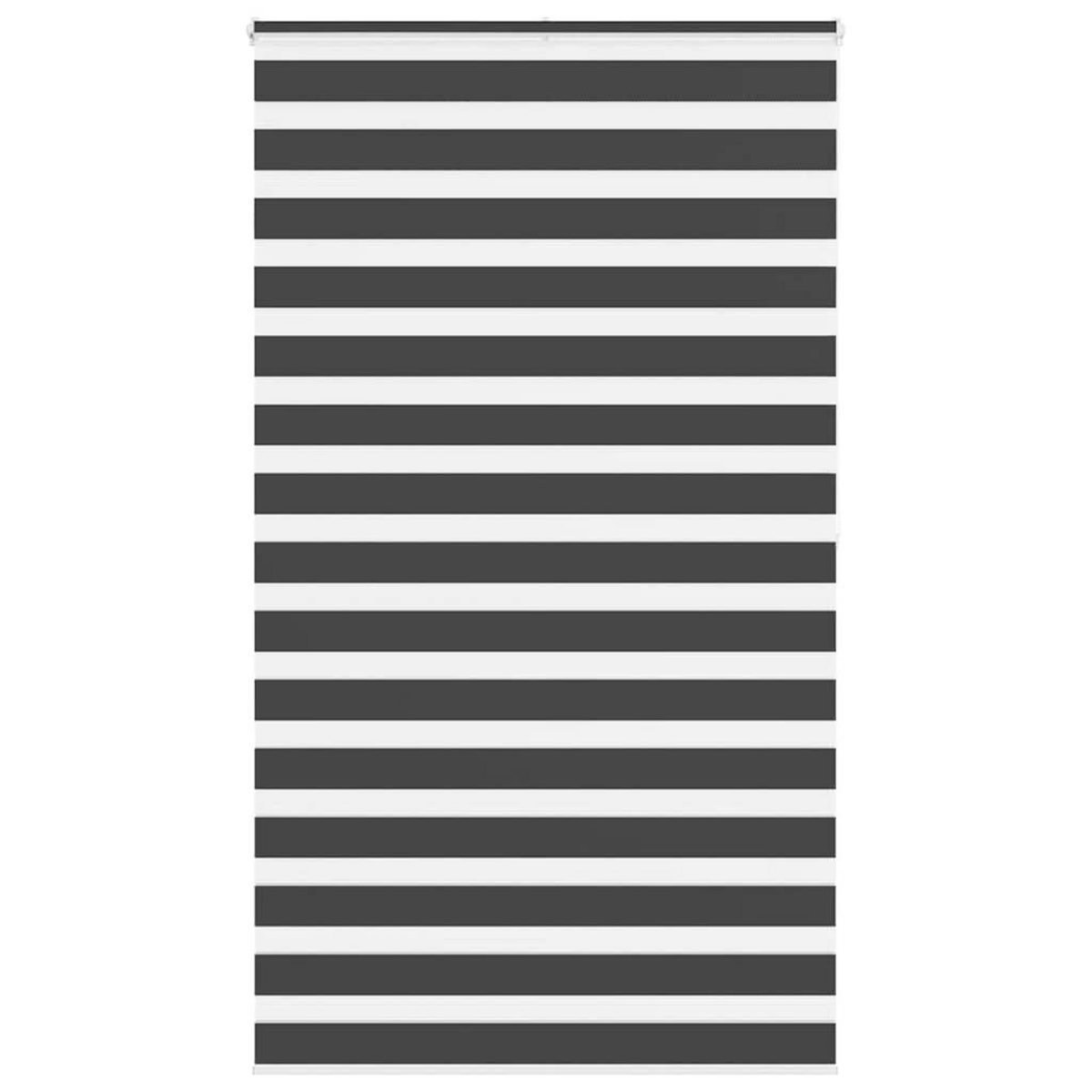 VIDAXL Store zebre noir 120x200 cm largeur du tissu 115,9 cm polyester