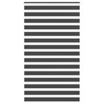 VIDAXL Store zebre noir 120x200 cm largeur du tissu 115,9 cm polyester