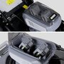 VOLTR VOLTR 36V – Tondeuse à gazon sans fil tractée Ø46cm – 2x Batteries 18V Lithium 8.0Ah + double chargeur rapide. récupérateur d'herbe 50L