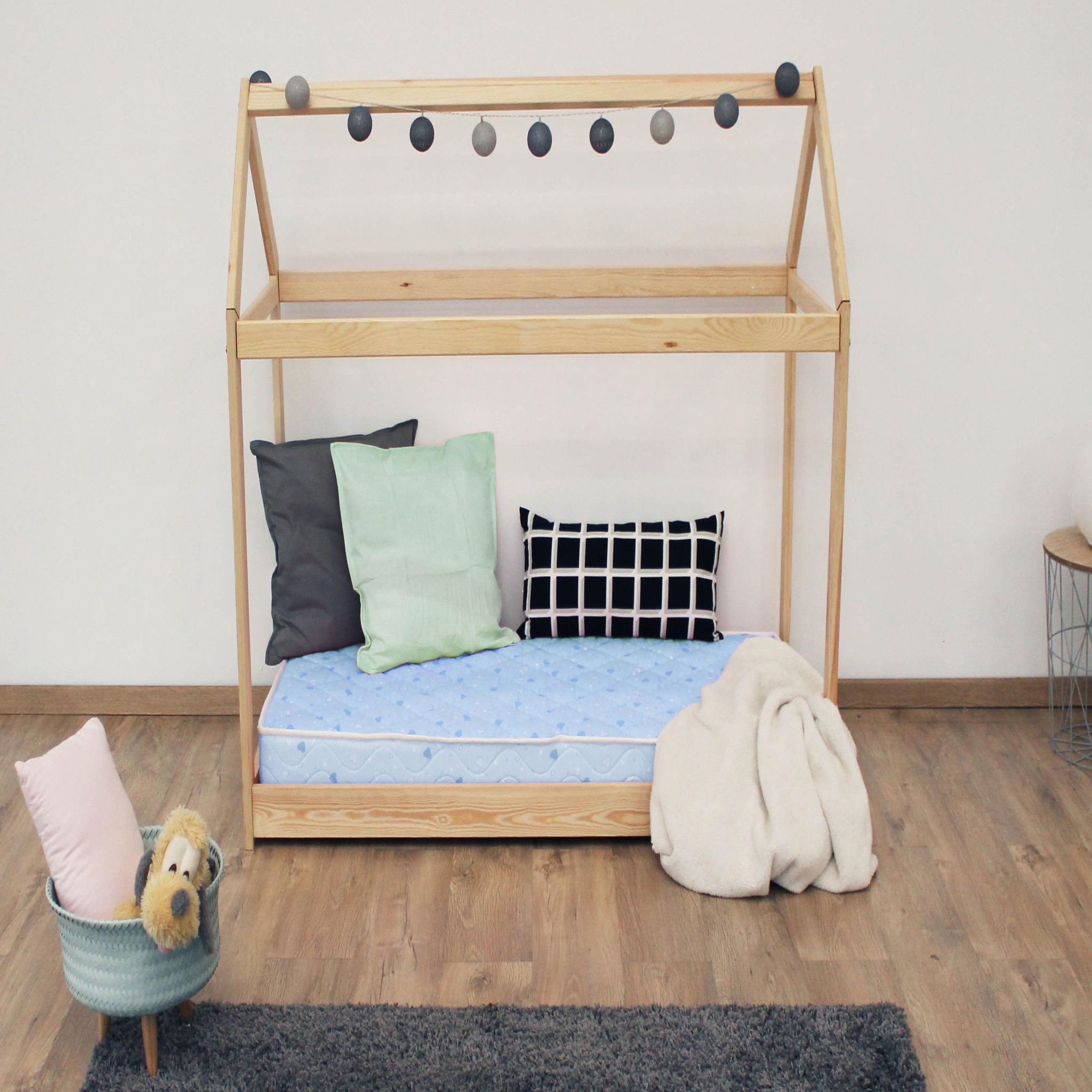 Voir la diapositive 2 : Matelas bébé mousse tissu 100% coton sans traitement 70x140cm PRINCE