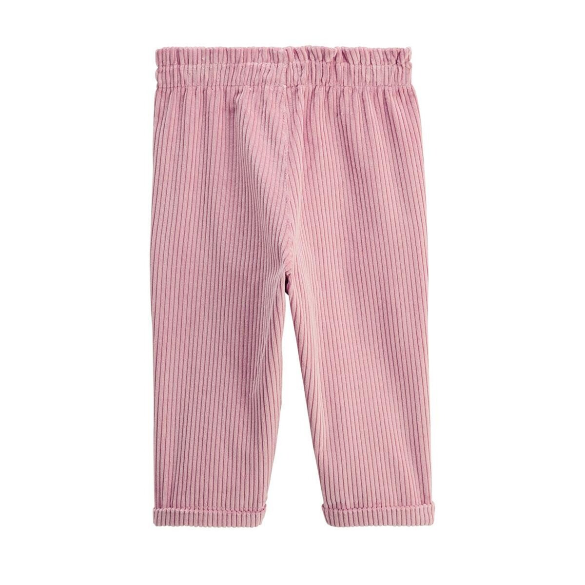 Petit Béguin Pantalon enfant en velours côtelé Céleste