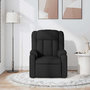 Voir la diapositive 3 : VIDAXL Fauteuil de massage inclinable Noir Tissu