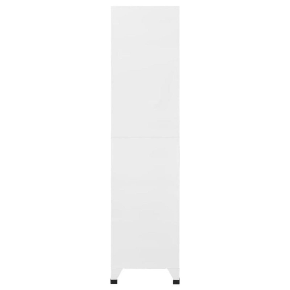 VIDAXL Armoire à casiers Gris clair et gris foncé 90x45x180 cm Acier