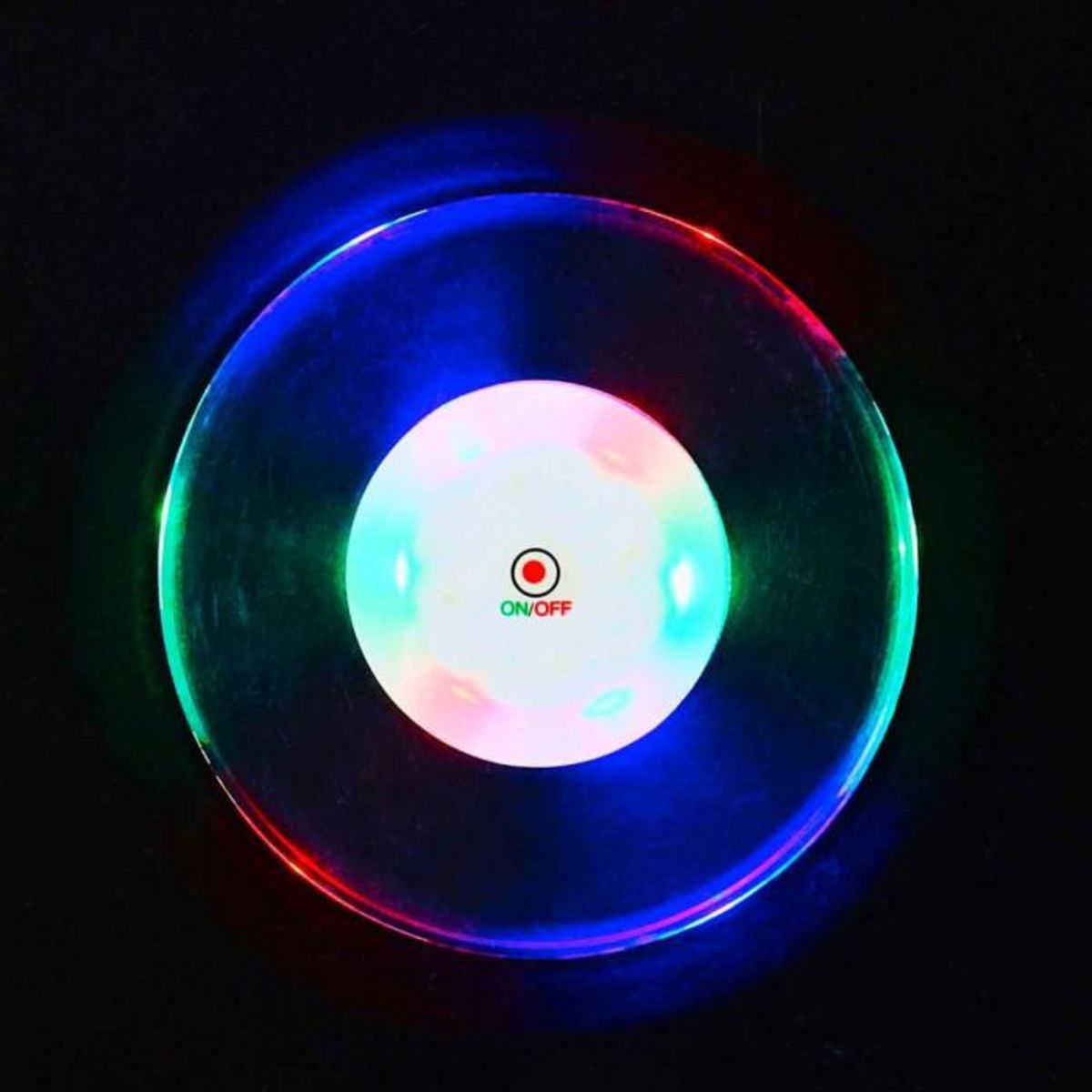 Paris Prix Dessous de Bouteille  Led  10cm Multicolore